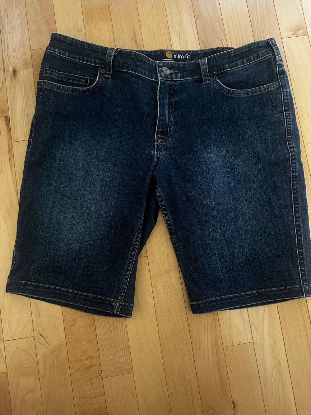 Carhartt Slim Fit Women’s Denim Shorts - Size 16
